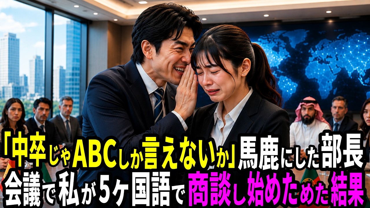 「中卒の奴が、何を語るんだ」...