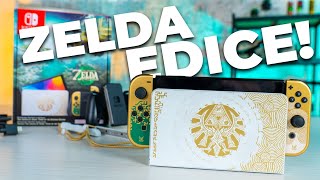 Unboxing speciální Zelda Tears of the Kingdom edice Nintendo Switch OLED! (PRVNÍ DOJMY # 1798)