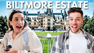 Brits Explore the BILTMORE ESTATE for the First Time!