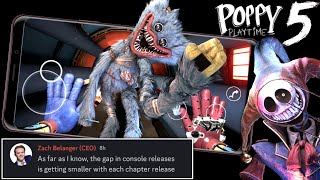 Celebrity Poppy Playtime Chapter 5 for MOBILE and CONSOLES is really COMING and New Game CONFIRMED Wealth