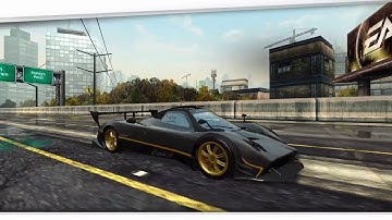 NFS Most Wanted Game Play - PAGANI ZONDA R - Hot Ride Drifting - Gold Medal
