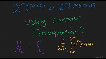 Laplace Inverse Transformation using Contour Integration Part 1