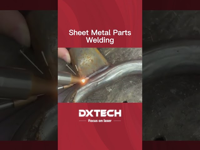 Sheet metal parts welding class=