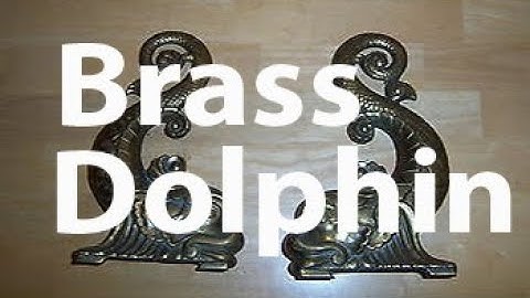 Training modeling 3ds max - Low polygon model  Brass Dolphin -  part 1