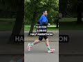 Real-Time Half Marathon Paces 🏃‍♂️