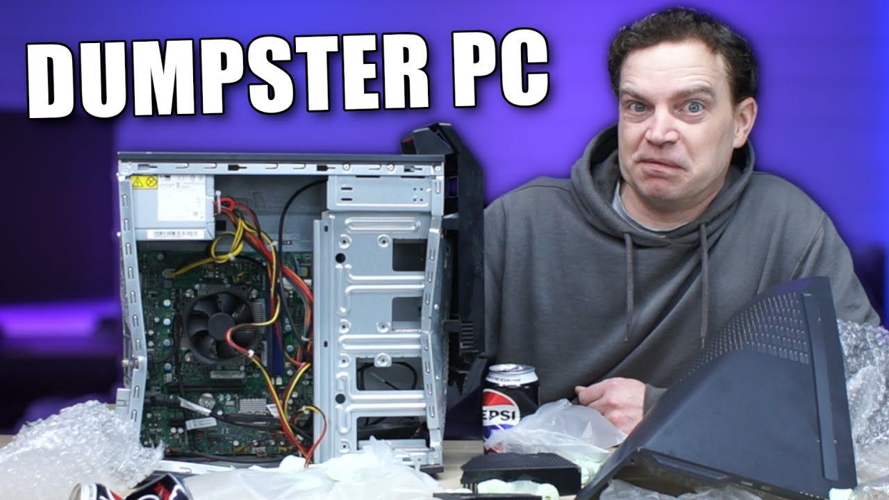 I pulled this old Office PC out of a dumpster... Will it even boot?
