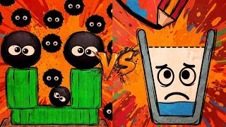 Hide Ball Brain Vs Happy Glass Merge Teasers Gameplay ARMS! screenshot 5