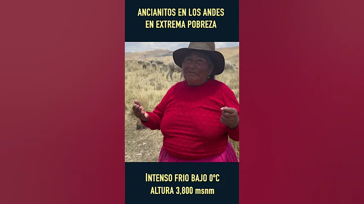 They live below 0 degrees in the Andes in extreme poverty and neglect at 3,800 meters above sea l...