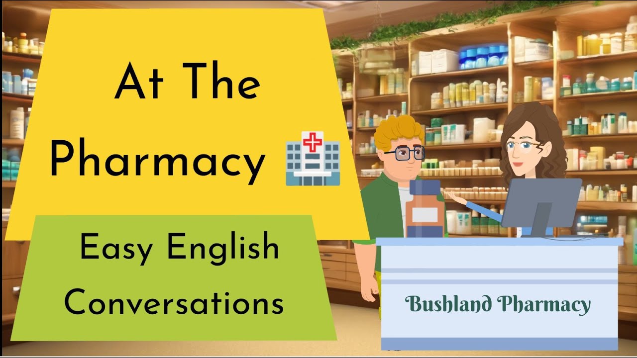 В аптеке | Изучите базовый английский для медицины и здравоохранения 