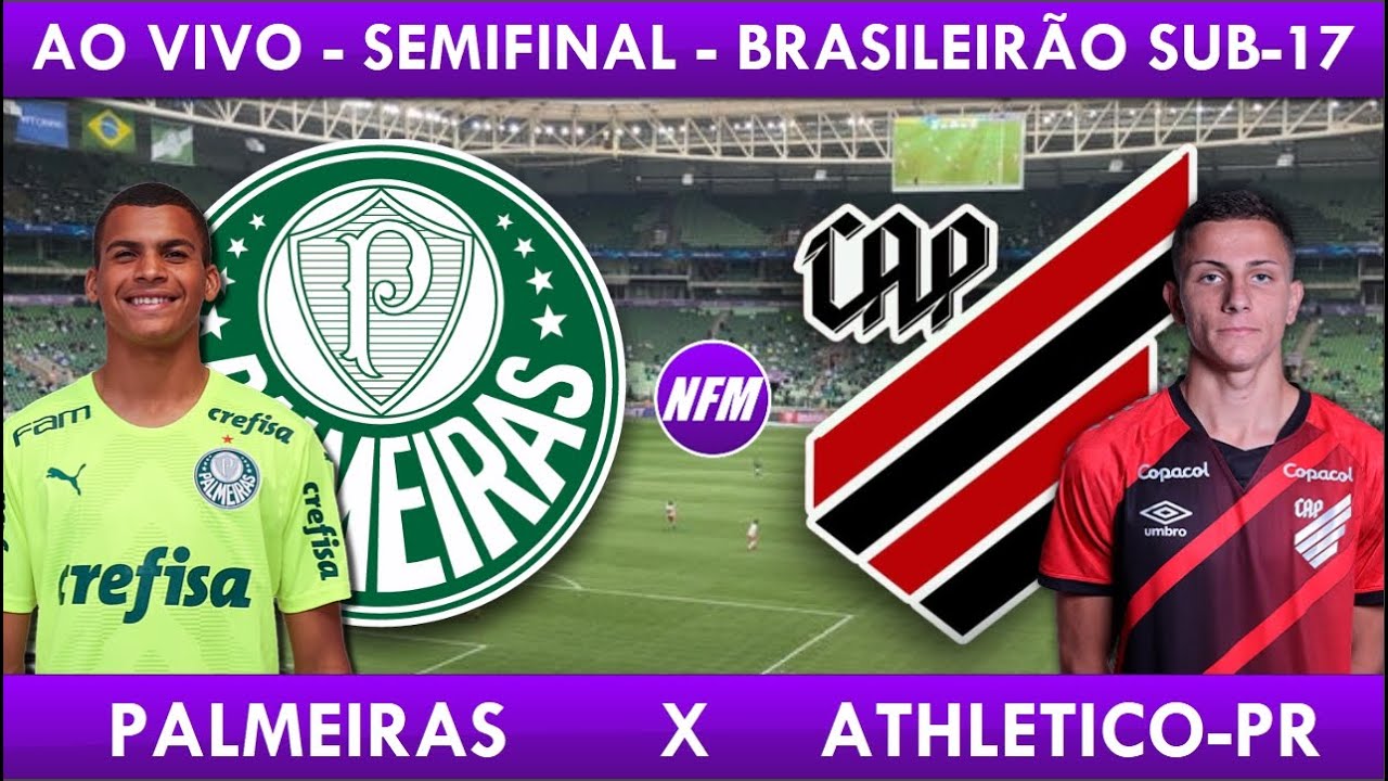 Futebol Athletico Paranaense vs Palmeiras Semifinal da Copa