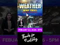 PH WEATHER NEWS TODAY || 5PM UPDATE - February 22, 2026 #latestweatherupdate #UlatPanahon