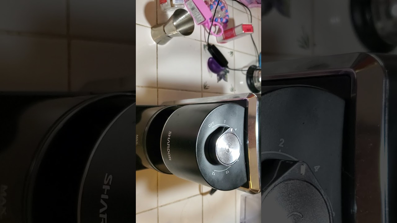 Shardor Conical Burr Coffee Grinder 35 settings YouTube