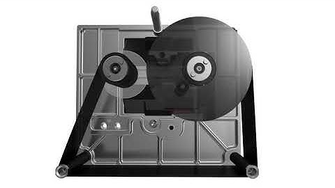 How to change the ribbon | Videojet 6530 6330 TTO printer