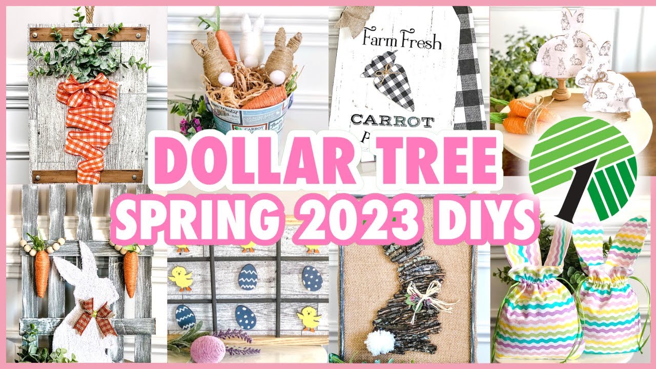 Dollar tree easter crafts 2023