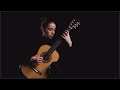 Bach: Cello Suite no.3 - BWV 1009 (Anisa Parganlija, guitar)