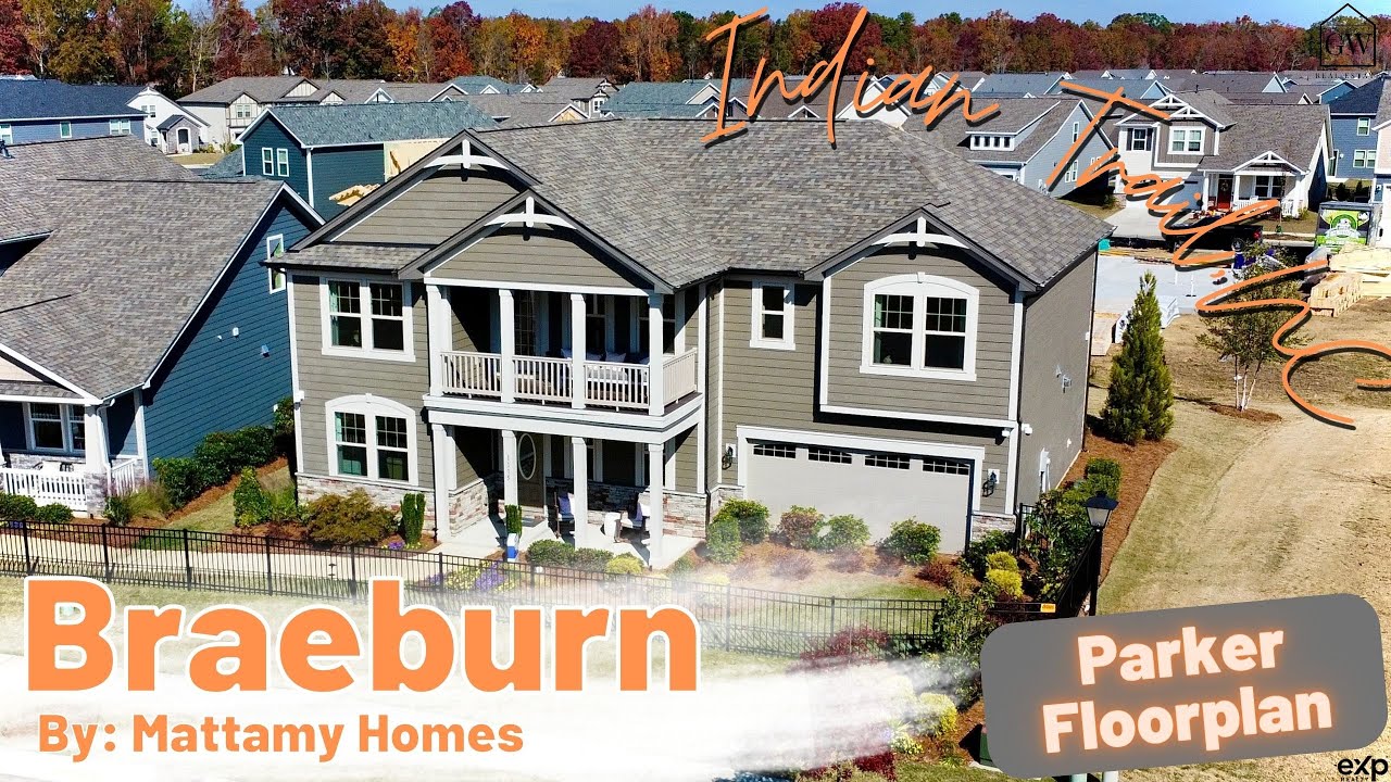 Indian Trail, NC Braeburn by Mattamy Homes Parker Floorplan 3150