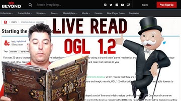 The OGL 1.2 LIVE | Don
