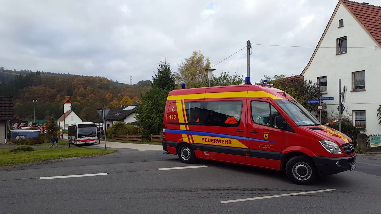 [Einsatzfahrten] Katastrophenschutz Übung - ICE Unglück