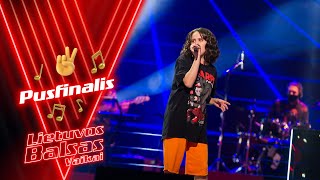 Dominyka Baltakytė - Electric Love | Pusfinalis | Lietuvos Balsas. Vaikai S3