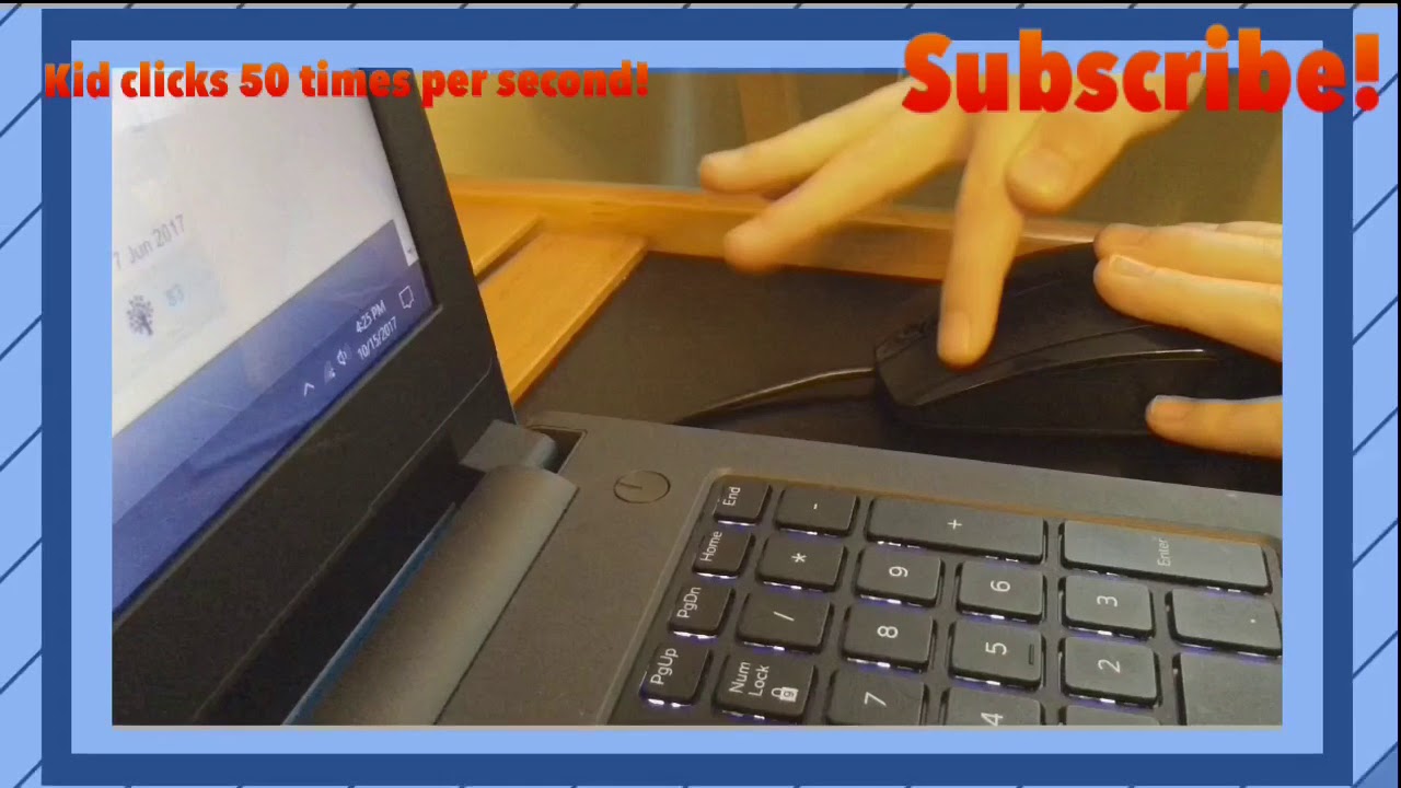 World Record Jitter Clicking Speed