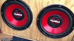 2) Old School Sony Xplod 10”s on a Wolfram W-1500.1 amp BANGIN #TryNotToLaughChallenge 