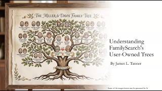 Information Understanding FamilySearch’s User Owned Trees – James Tanner (30 Aug 2026) Guide