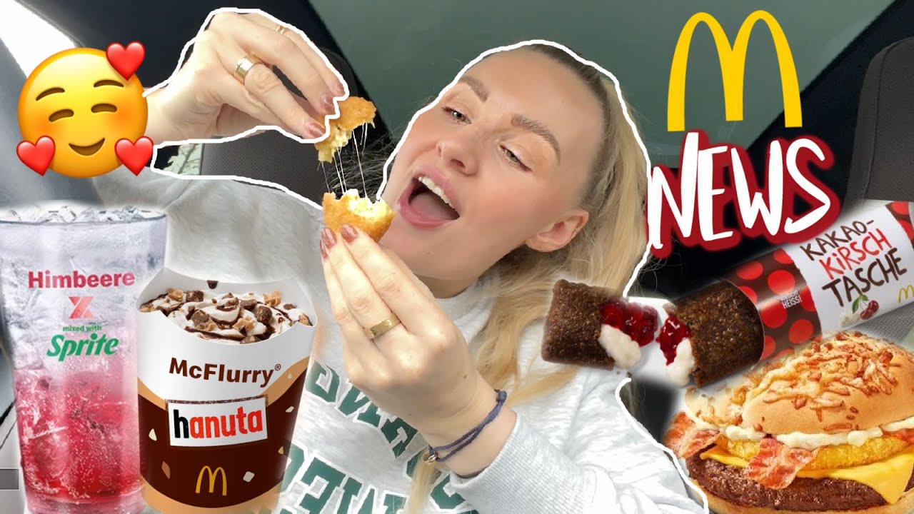 UNFASSBAR LECKER, oder? 😋 MC DONALDS hat schon wieder so vieele FOOD NEWS! Hüttengaudi🍔,  🍦 Hanuta