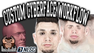 Custom Cyberface Workflow Showcase! NBA 2K20!