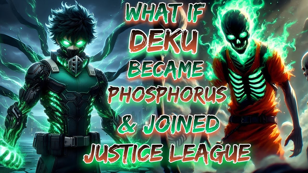 What If Deku Became Phosphorus & Joined Justice League!? | Movie 