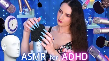 ASMR for ADHD 💙Changing Triggers Every 60 Seconds😴 Scratching , Tapping , Massage & More| No Talking