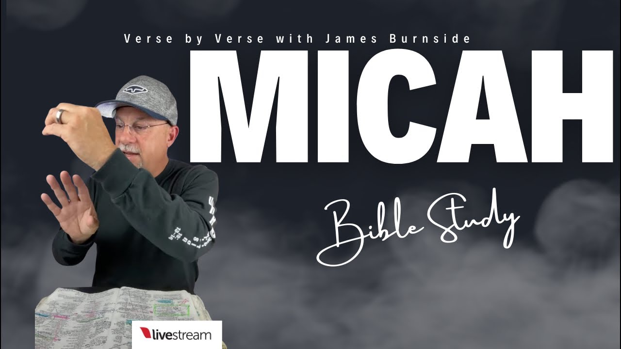 Join me live for the book of Micah