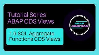 Famous 1.6 SQL Aggregate Functions in CDS Views Net Worth