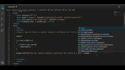 Imprimindo números ímpares e múltiplos de 3 - Javascript