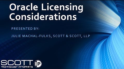 Oracle Licensing Considerations