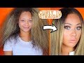 CURLY TO STRAIGHT HAIR | Anti Humidity, No Frizz