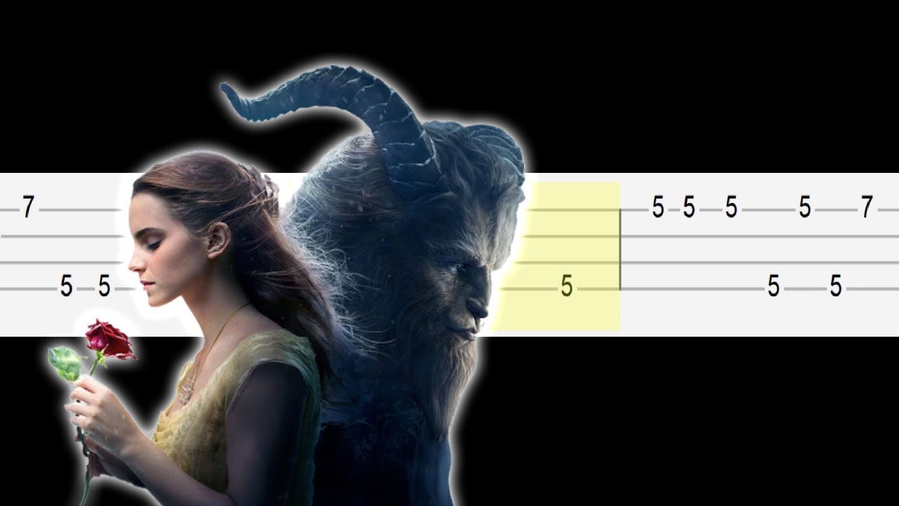 Beauty and the Beast Evermore (Easy Ukulele Tabs Tutorial) YouTube