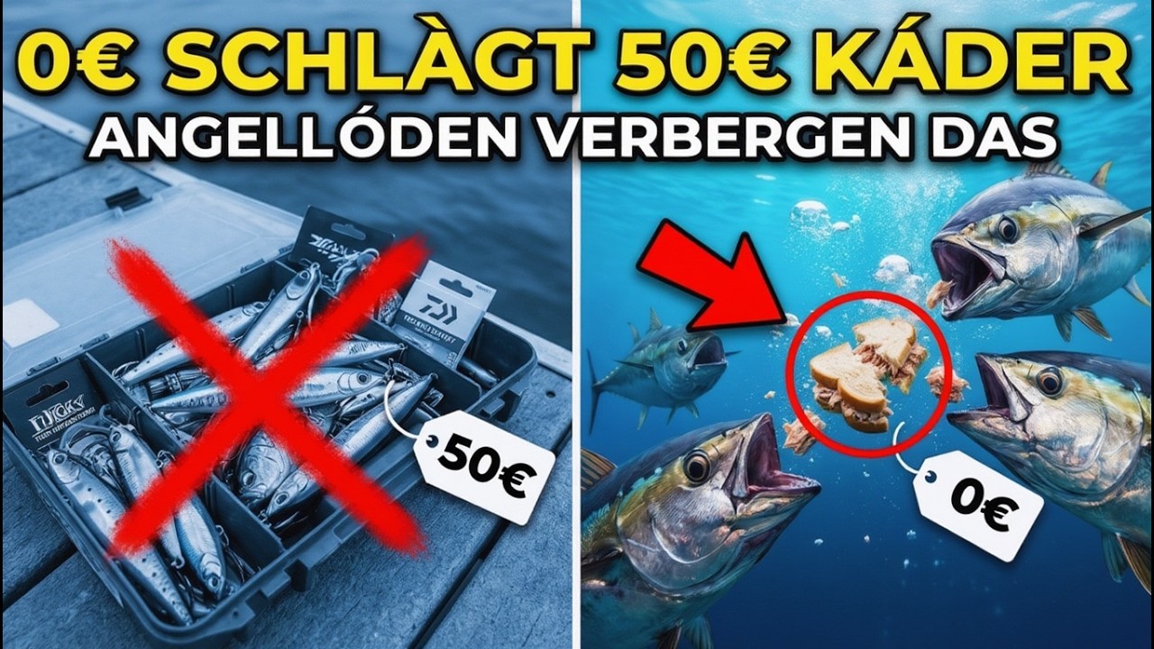 Dieser 2-Euro-Küchentrick fängt mehr Fische als dein 500-Euro-Equipment