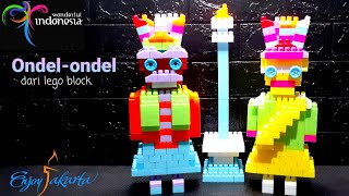 Ondel-ondel dari lego block