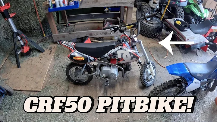 I bought an early 2000's build, Honda CRF50 Pit bike (Old School)