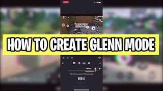 HOW TO CREATE GLENN MODE ACTIVATED (ANDROID AND IOS) | TUTORIAL | RULES OF SURVIVAL (TAGALOG) screenshot 4