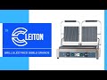 Vídeo: Grill Industrial Eléctrico Doble de 58 cm Sobremesa Cleiton