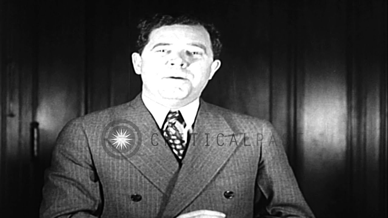 Governor Huey Long in his speech lashes out at his critics in Louisiana. HD Stock Footage - YouTube
