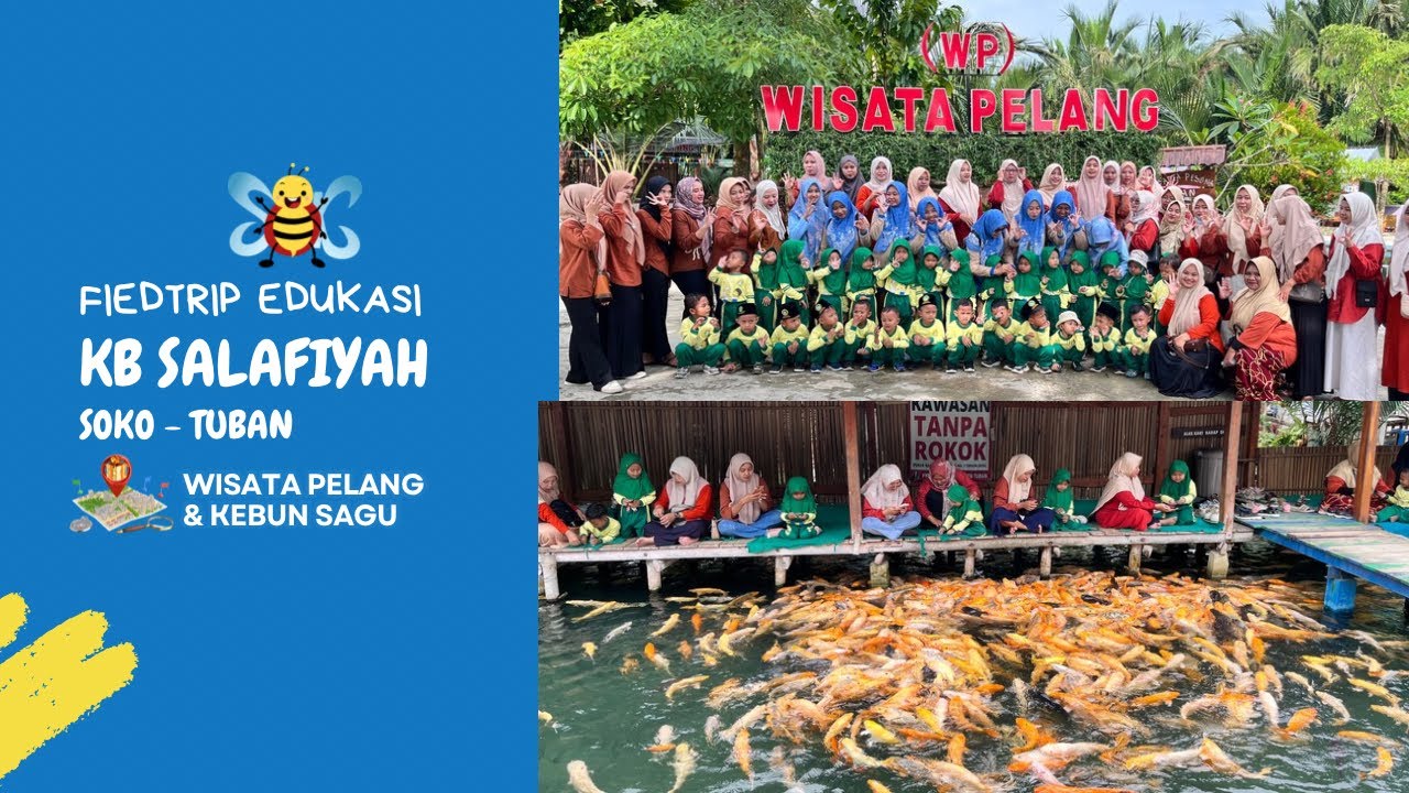 Fieldtrip Edukasi KB Salafiyah Prambontergayang Soko Tuban di Wisata Pelang & Kebun Sagu Tuban