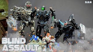 Transformers Stop Motion : BLIND ASSAULT! ( Series Premiere)