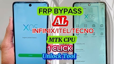 Infinix Note 10 Pro (X695) Google Account Bypass | Frp bypass Android 11 by unlock tool