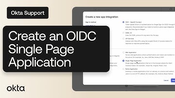 Create an OIDC Single Page Application | Okta Support