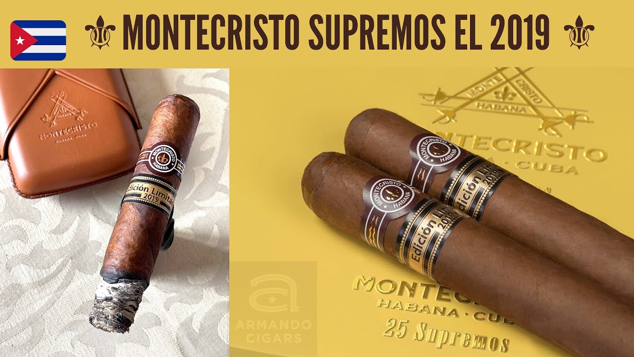 🔥 RESEÑA MONTECRISTO SUPREMOS EDICIÓN LIMITADA 2019 ⚜️ / PUROS HABANOS ...