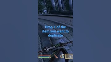 Oblivion is peak Bethesda  (12) how to duplicate items #oblivion #gaming #exploit