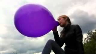 Blow To Pop A Violet Balloon