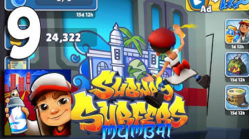 Subway Surfers - Gameplay Walkthrough Part 9 - Graffiti (Android, iOS)